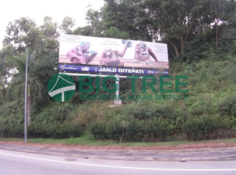 Billboard Case unipole billboard malaysia